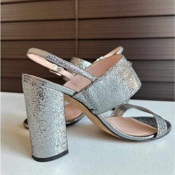 Kate Spade Irvine Metalic Leather Slingback Sandal - Picture 7 of 16